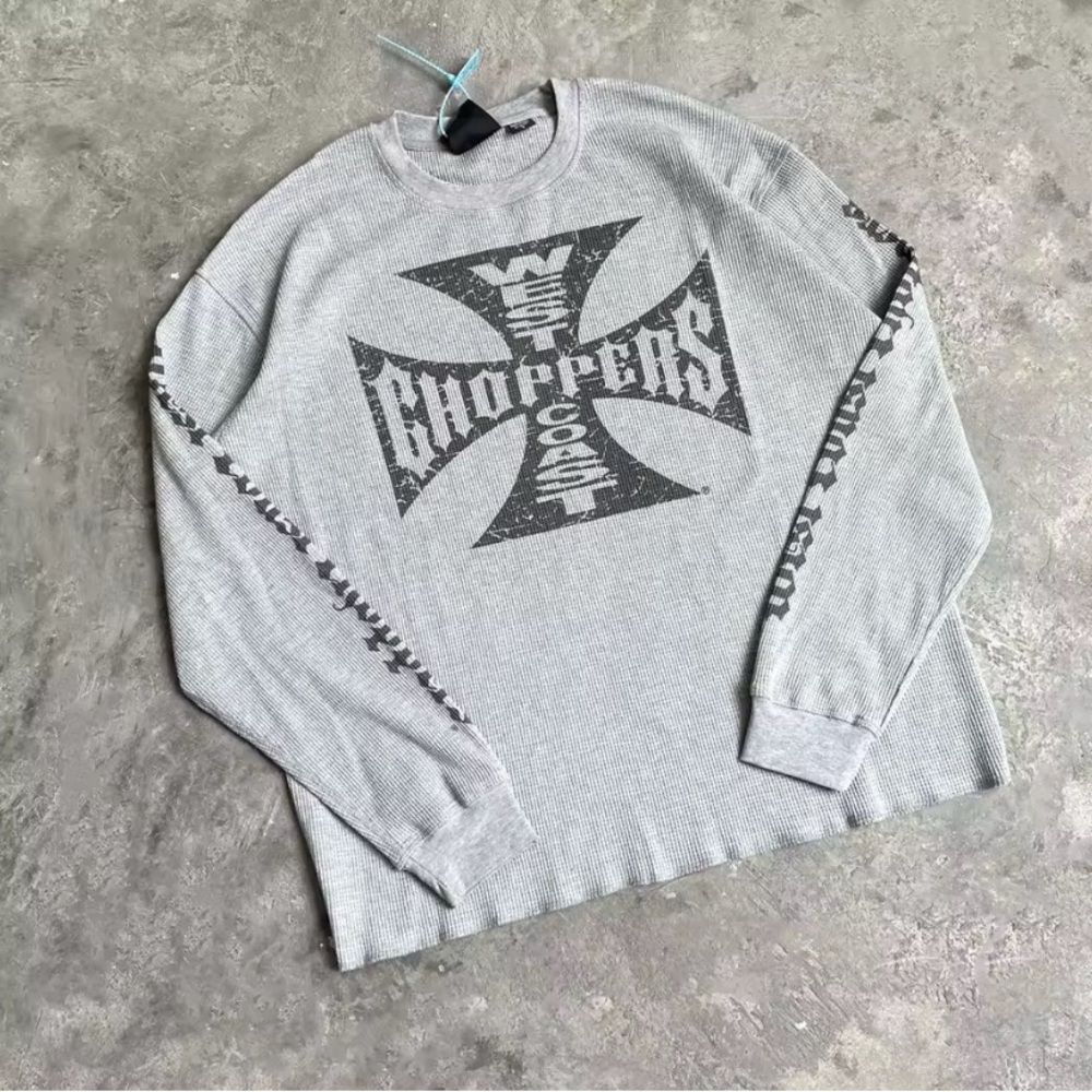 Gray Long Sleeve Shirt